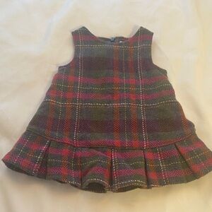 Gymboree Multicolor Plaid Kids Casual Dress